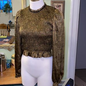 Wilfred victorian inspired top. Size S.